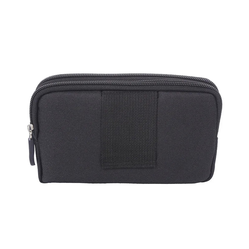Man Belt Pouch Mobile Phone Bag - Tactical Molle Waist Bag with Card Holder