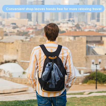 Portable Travel Luggage Strap with Release Buckle – Add-A-Bag Fixed Backpack Strap