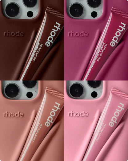 New Autumn Limited Edition Rhode Lip Holder Silicone Phone Case – Stylish and Functional Cover for iPhone 11, 12, 13, 14, 15, 16 Pro Max Plus