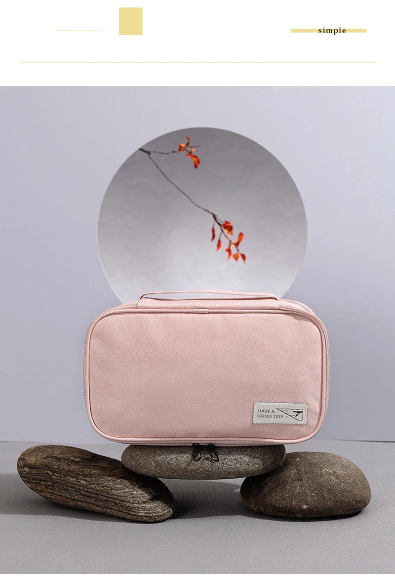 Portable Underwear Storage Bag – Waterproof Travel Organizer for Bras, Socks, and Clothing
