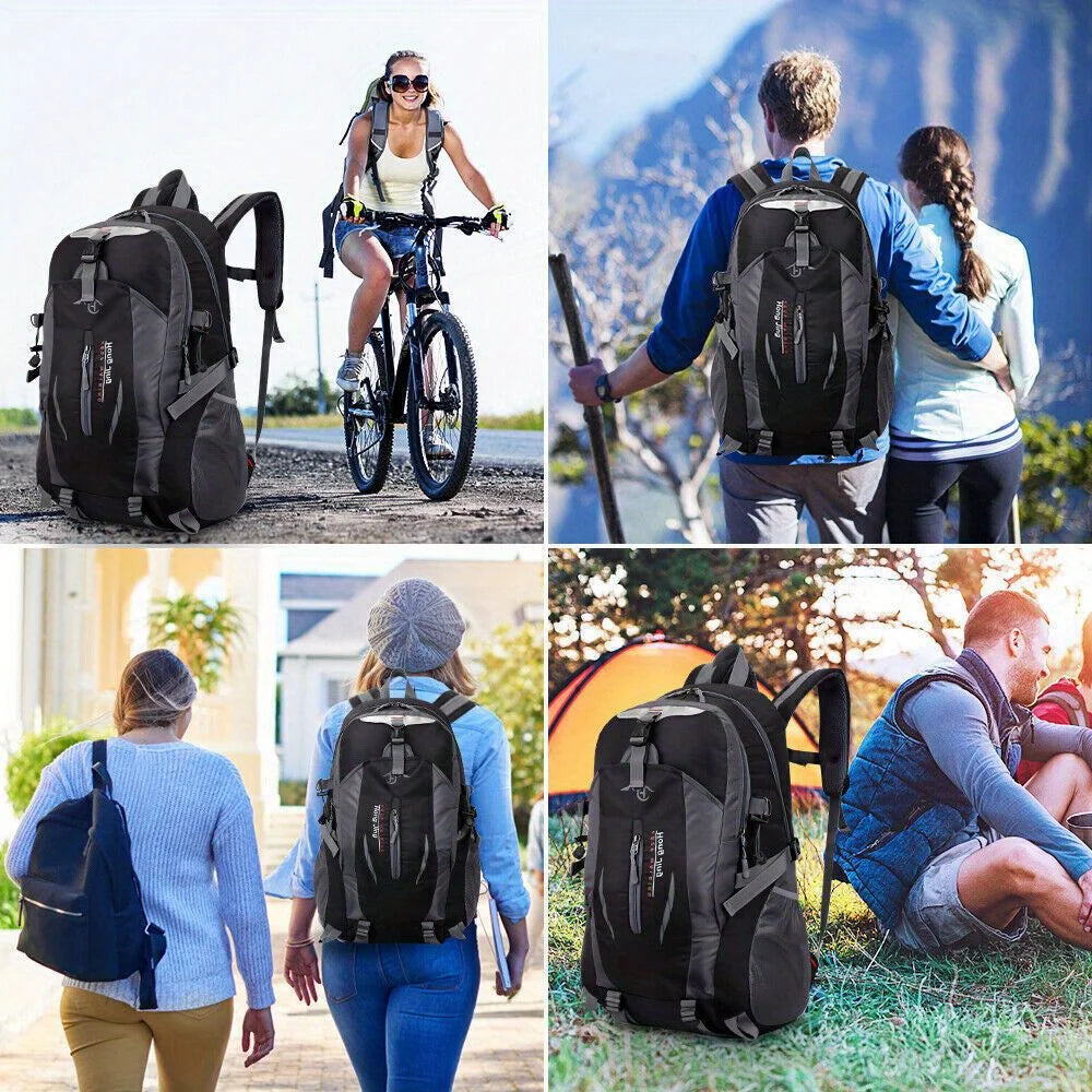 Men's Large Capacity Outdoor Backpack – Lightweight, Waterproof Travel & Hiking Bag