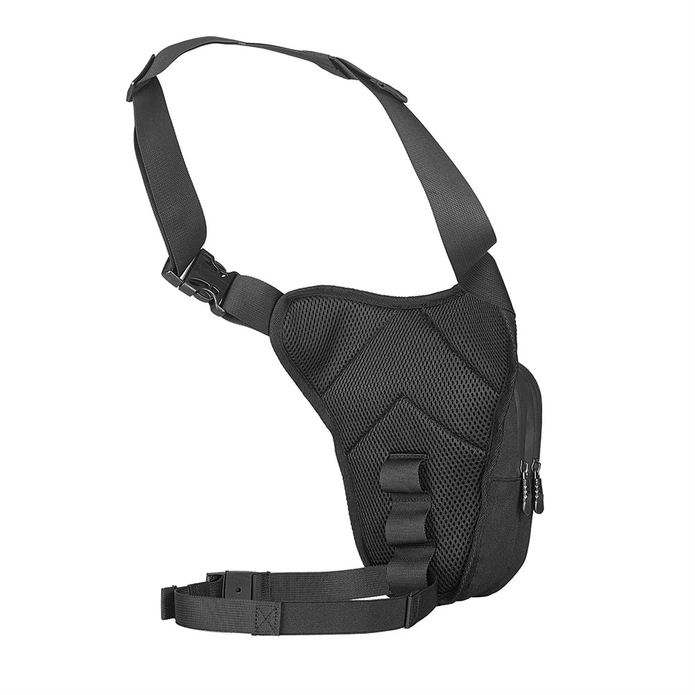 Waterproof Tactical Motorcycle Leg Side Bag – Waist Hip Fanny Pack for Outdoor Travel