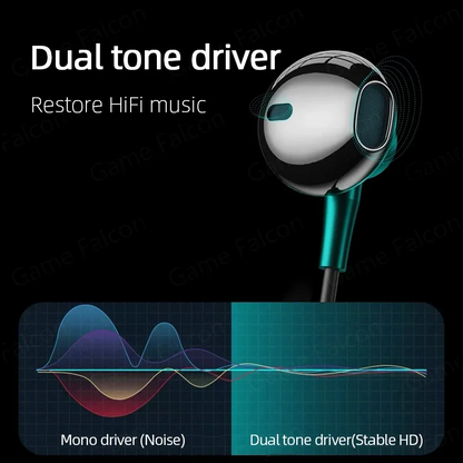 USB Type-C HiFi Stereo Earbuds with Volume Control and Mic – Wired In-Ear Headphones for Galaxy S24, iPhone 15 Pro Max, and More