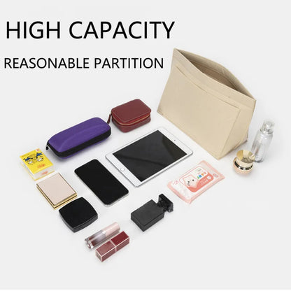 Felt Insert Bag Organizer – Fits Longchamp Handbags and More for Travel and Daily Use