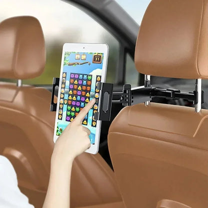 Universal Car Headrest Tablet Holder - Compatible with 4.7"-12.9" Devices