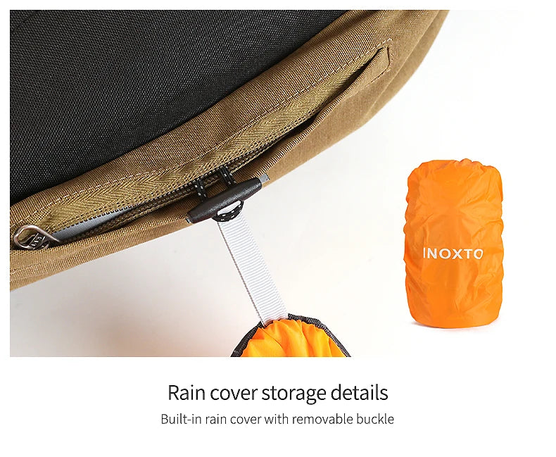 35L Mountaineering Backpack - Waterproof Outdoor Sports Bag for Men and Women, Ideal for Camping, Hiking, and Rain Protection