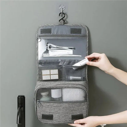 Foldable Toiletry Bag Organizer Hanging Storage Bag Bathroom Makeup Bag Case Cosmetic Bag Travel Bag For Travel Business