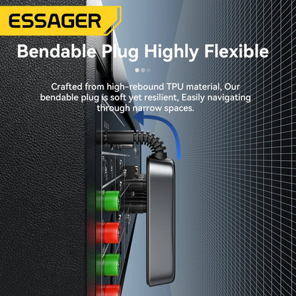 Essager Bluetooth 5.1 Audio Receiver & Transmitter – 3.5MM AUX with Mic for PC, TV, Car Speakers, and More