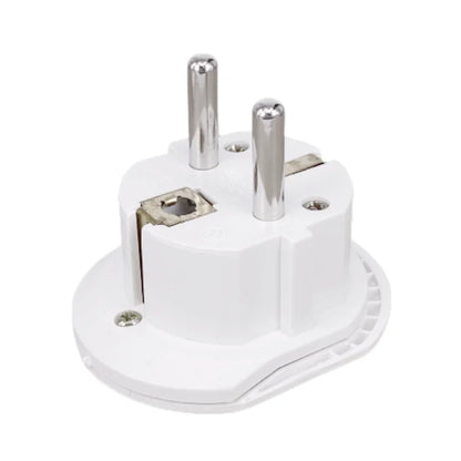 Socket Plug Travel Charger Adapter Converter – EU 2-Pin Plug with Overload Protection