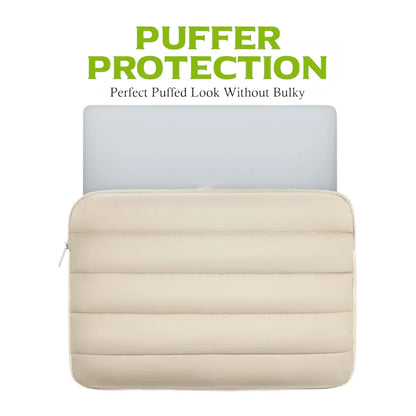 Puffy Laptop Sleeve (13-14 Inch) – Protective and Stylish Cover for MacBook, iPad, and Laptops