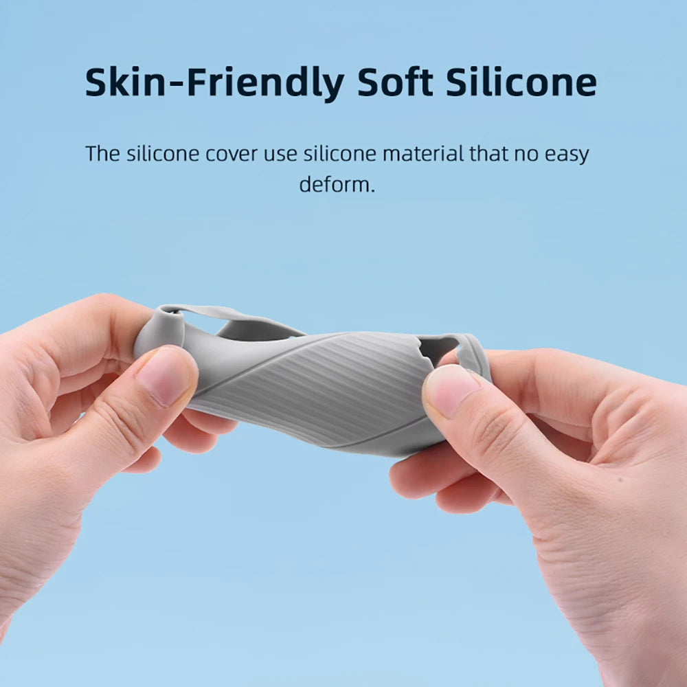 BRDRC Silicone Case for DJI Osmo Pocket 3 - Protective Cover with Anti-Scratch and Anti-Bump Design