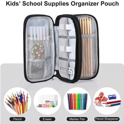 Portable Travel Organizer Bag – Waterproof Cable Storage Pouch with Double Layers