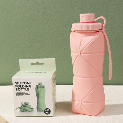 New Creative Silicone Folding Water Cup - Portable, Scalable Outdoor Travel Bottle