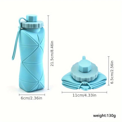New Creative Silicone Folding Water Cup - Portable, Scalable Outdoor Travel Bottle
