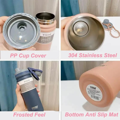 TYESO 530/750ML Stainless Steel Thermos Bottle – The Ultimate Insulated Travel Companion