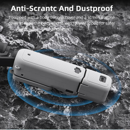 BRDRC Silicone Case for DJI Osmo Pocket 3 - Protective Cover with Anti-Scratch and Anti-Bump Design