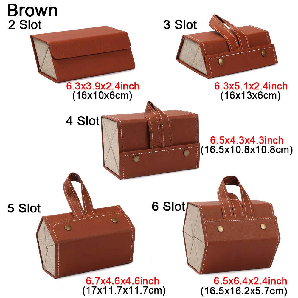 Portable Foldable Multi-Slot Glasses Organizer – Stylish and Practical Eyewear Storage for Travel
