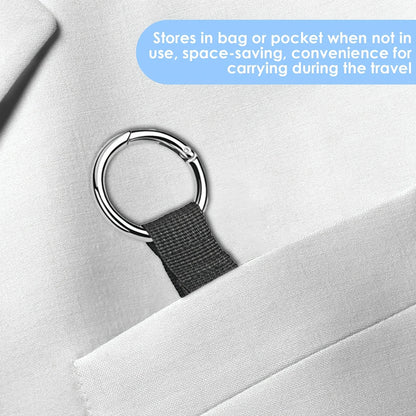 Portable Travel Luggage Strap with Release Buckle – Add-A-Bag Fixed Backpack Strap