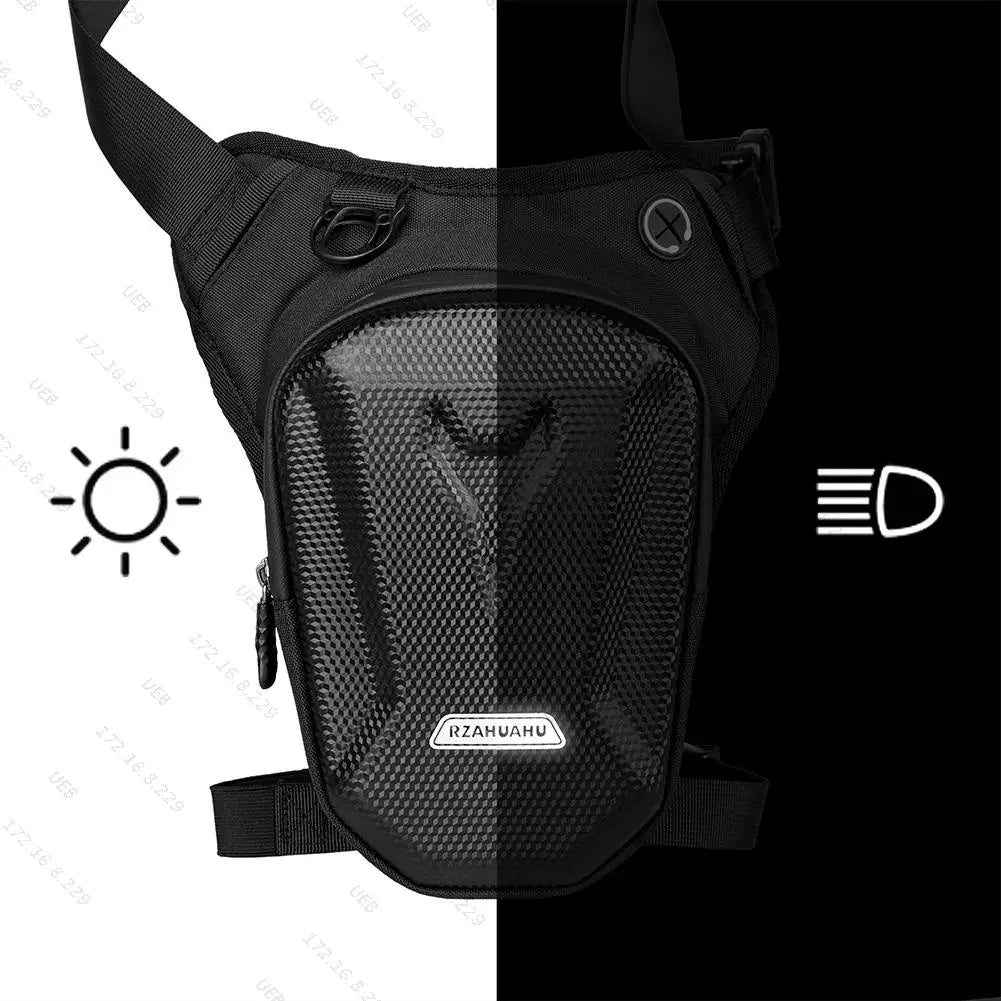 Waterproof Tactical Motorcycle Leg Side Bag – Waist Hip Fanny Pack for Outdoor Travel