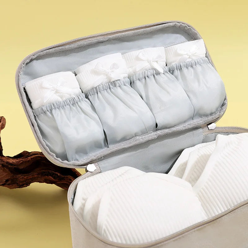 Portable Underwear Storage Bag – Waterproof Travel Organizer for Bras, Socks, and Clothing