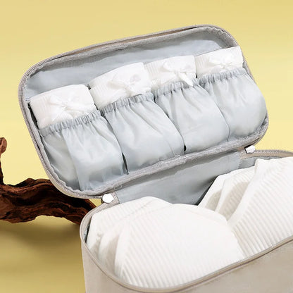 Portable Underwear Storage Bag – Waterproof Travel Organizer for Bras, Socks, and Clothing