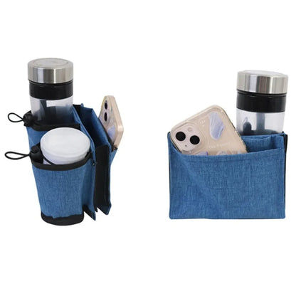 Durable Luggage Cup Holder Attachment – Hands-Free Drink Holder for Suitcases
