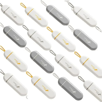 Portable Daily Drug Organizer - Convenient, Secure, and Travel-Friendly Pill Dispenser