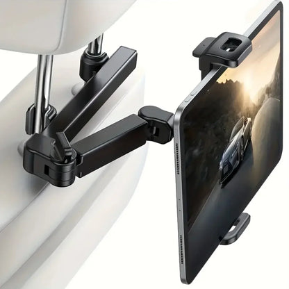 Universal Car Headrest Tablet Holder - Compatible with 4.7"-12.9" Devices