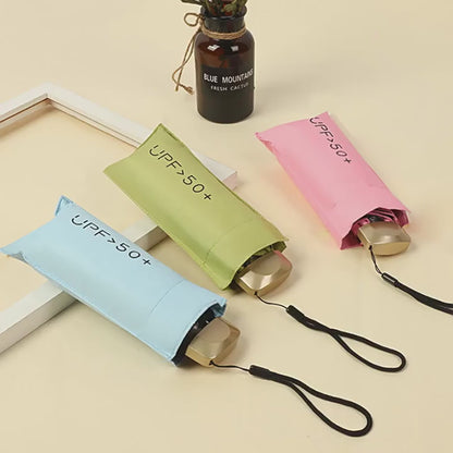 Mini Sun Umbrella Pocket Parasol – UV Protection & Wind Resistant, Lightweight Travel Umbrella